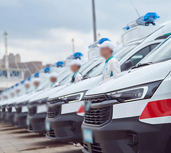 依安县服务车队展示